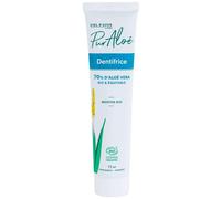 PUR ALOE-Dentifrice Bio et Commerce équitable 70% Pur Aloe bio Tube 75 ml blanc