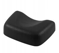 PUR Appuie-tête pour solarium - Oreiller confortable en matériau durable et facile à nettoyer - Noir, hygiénique et facile à nettoyer