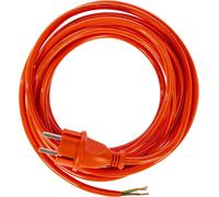 PUR Cordon d'Alimentation pour Chantier de 3 m Câble Robuste 230V, 16A avec Gaine Extérieure en Polyuréthane H07BQF 2x1,0 IP44 Fabriqué en EU I 70911