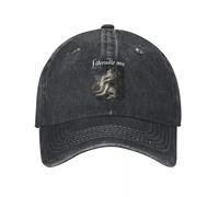 Pur Coton Chaud, littéralement Moi Loup surdimensionné Fit Hip Hop Vintage Demin Cap Respirant Design Femmes Chapeau Casquette de Baseball pour Hommes