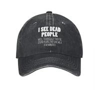 Pur Coton Chaud, Voir Les Gens Morts Techniquement, Ils sont stupides Gens Demin Cap Outdoor Adventures Chapeaux pour Hommes Casquette de Baseball pour Hommes