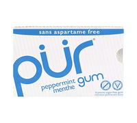 PUR Gum Blister Menthe poivrée - Lot de 3