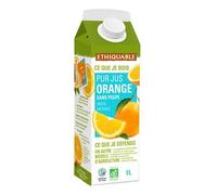 Pur jus d'Orange sans pulpe bio & équitable