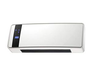 PUR LINE | Radiateur mural céramique 2000 W, affichage numérique, télécommande - Radiateur mural 2000 W avec minuterie hebdomadaire et protection de sécurité