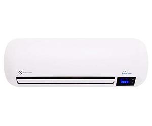 PUR LINE | Radiateur mural céramique 2000 W avec minuterie et télécommande - Radiateur mural 2000 W avec panneau numérique et design élégant