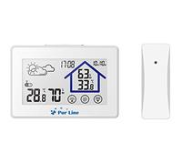 Station météo tactile avec hygromètre et capteur extérieur WS07N 19.5x11.4x4 cm