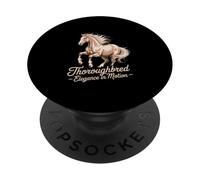 Pur-Sang - Elegance in Motion Equestrian PopSockets PopGrip Adhésif