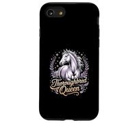 Pur-Sang Queen Horse Lover Equestrian Coque pour iPhone SE (2020) / 7/8