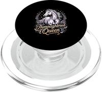 Pur-Sang Queen Horse Lover Equestrian PopSockets PopGrip pour MagSafe