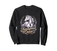 Pur-Sang Queen Horse Lover Equestrian Sweatshirt