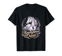 Pur-Sang Queen Horse Lover Equestrian T-Shirt