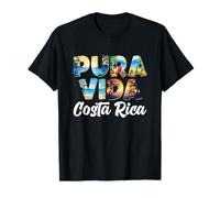Pura Vida Costa Rica Souvenir - Voyage cool en Amérique centrale T-Shirt
