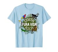 Pura Vida Costa Rica T-shirt Motif animaux de fête T-Shirt