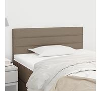 puraday Tête de lit réglable en hauteur Accessoires de lit Excellent soutien Revêtement mural Meubles de chambre à coucher Design élégant Taupe 100 x 5 x 78/88 cm