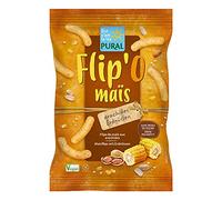 PURAL - Biscuit Apéritif Flip'O Maïs Cachuète 100G