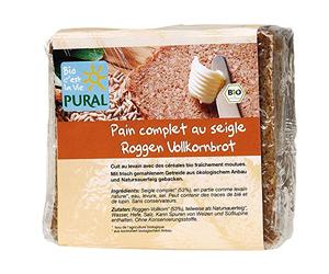 PURAL Pain complet au seigle 375G Bio -