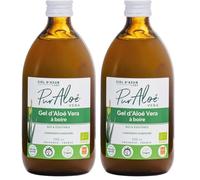 PUR'ALOE Gel à Boire 500mL, Pour Santé digestive (Lot de 2)