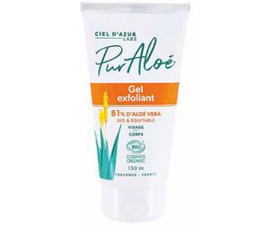 Pur'Aloé Gel Exfoliant Visage Et Corps 81% D'Aloe Vera Bio Et Équitable Tube 150ml