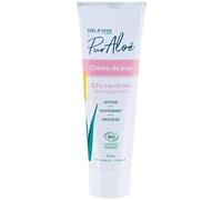 PURALOE - Soin Visage Hydratant Femme à l’Aloe Vera Bio, Texture Légère et Apaisante (Tube 50mL) - lot de 3 - Vendu par Lot
