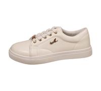 Puramala Baskets pour femme avec semelle épaisse - Chaussures à lacets décontractées - Chaussures de loisirs confortables pour le quotidien et les balades en ville, Style J03 Blanc, 38.5 EU