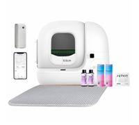 PURAMAX 2 Robot litière automatique pour chat + Entrée surélevée amovible