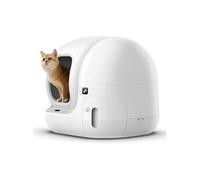 Petkit Litière automatique Puramax 2 Pack premium 76 L Blanc