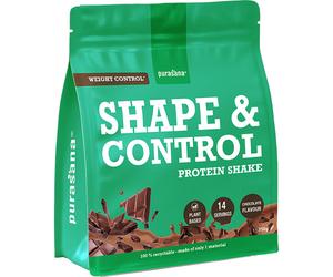 Purasana Shape&Control Vegan Protein Shake Chocolat 350g