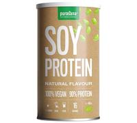 Purasana - Single Protein powder 400 gramme - Poudre de protéines végan - Protéines végétales soja - baobab vanille