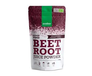 Purasana - Super Aliment - 200g - Végétarien - supplément 100% naturel - Betterave Rouge