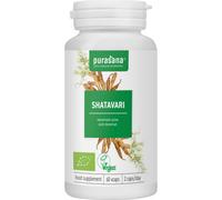 Purasana Vegan Extrait De Shatavari Bio 60 Capsules