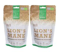 Purasana Vegan Lion's Mane en poudre BIO 100 g Poudre 2x100