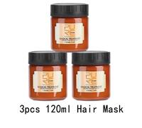 Purc 5 Secondes Masque Capillaire Magique Huile D'argan Nourrissant Lissage Réparation Masques Frisottis Endommagés Soin,3 X 120 Ml