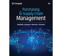 Purchasing and Supply Chain Management