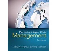 Purchasing And Supply Chain Management (Hardcover) James Patterson, Robert Monczka, Robert Handfield, Larry Giunipero (Auteur)