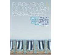 Purchasing and Supply Chain Management - [Livre en VO] Robert M Monczka, Robert B Handfield, Larry C Giunipero (Auteur)