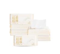 Purcotton Lot de 6 lingettes pour le visage, extra douces et épaisses en coton pur pour le visage, le nettoyage, les soins de la peau