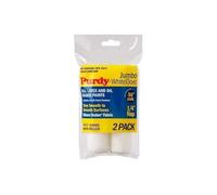 Purdy 140624010 Jumbo Mini Blanc Dove remplacements de roller, 2-pack, 4-1/5,1 cm X 1/10,2 cm Nap