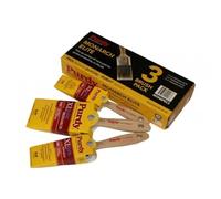 Purdy Purmonspec3 Monarch Elite Lot de 3 pinceaux en Poils d'animaux Marron Taille L