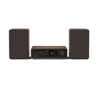 Pure Système stéréo Classic 100W, radio Internet DAB+/FM, Bluetooth, CD, Spotify – Blanc coton/chêne