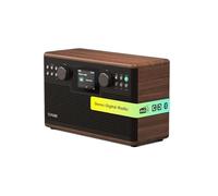 Pure Classic H6 Chaîne stéréo Hi-Fi et chaîne musicale avec radio DAB+ FM Bluetooth 5.3 USB-A & AUX 2,4" Télécommande couleur TFT double réveil, minuterie de sommeil et de cuisine 2 x 15 W 80 mémoires