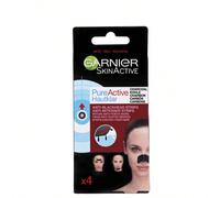 Garnier Patchs pour le nez Pure Active Charbon – Anti-points noirs x4