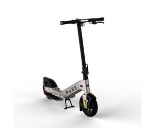 Pure Advance+ Trottinette Electrique Adulte 50km - Position de Conduite Ultime, Scooter Électrique Grande Autonomie 50km, Moteur 710W, Légère et Pliable Trottinette, Pneus 10 Pouces Sans Chambre à Air