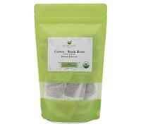 Pure and Organic Biokoma Cistus Rock Rose (Cistus incanus) Feuilles séchées 60 sachets de thé 85 g dans une pochette refermable étanche à l'humidité