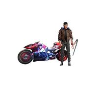 Pure Arts Limited PUREARTS Figurine articulée Cyberpunk 2077 V Male & Bike Échelle 1/6 (Net)