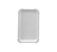 Papstar Assiette pure carrée jetable blanche pack de 250