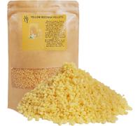 Pure Beeswax Pellets-500 G-Natural Beeswax Balls-Bees Wax Pellets-Perfect For Cosmetics,Diy And Candle Making.[W146]