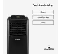 Pure Blizzard Smart 9k climatiseur mobile 9000 BTU/2,6 kW CEE A télécommande A