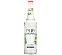 PURE by MONIN Concombre concentré 0,7 l | Goût rafraîchissant de concombre sans sucre ajouté - Pour cocktails, boissons gazeuses et limonades