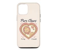 Pure Chaos Too Tiny to Handle Baby, Art Kitsch rétro et Vintage Coque pour iPhone 12/12 Pro