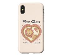 Pure Chaos Too Tiny to Handle Baby, Art Kitsch rétro et Vintage Coque pour iPhone X/XS
